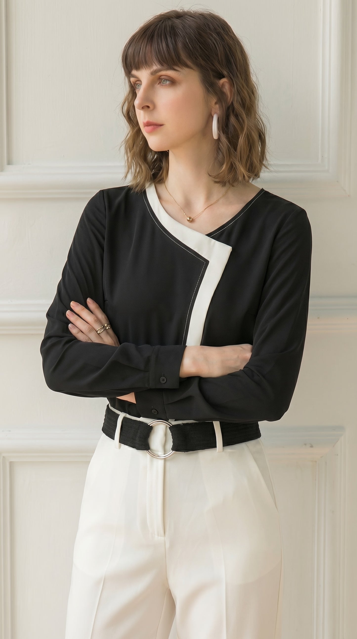 LORVENE Linen Breeze Shirt in light, breathable fabric with a relaxed fit, shown on a hanger.
