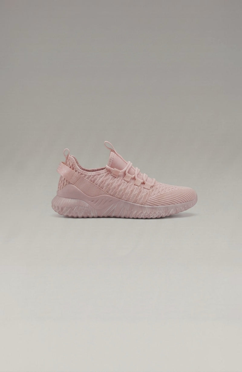 LORVENE Chrome Path sneakers with white rubber soles and sleek chrome finish, displayed on a neutral background.