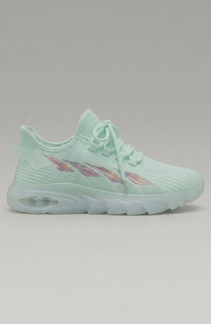 LORVENE Cloud Ease sneakers shown from a bottom-left angle, featuring lightweight design and cushioned soles for comfort.