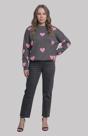 LORVENE Luxe Comfort Sweater in soft fabric, shown in a top-left pose, highlighting cozy fit and stylish design.