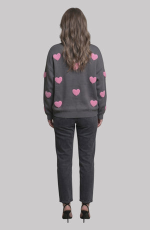 LORVENE Luxe Comfort Sweater in cozy knit, top right pose showcasing its soft texture and stylish fit.