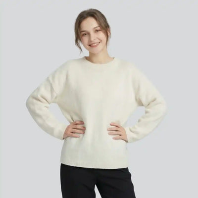 Klassischer Strickpullover