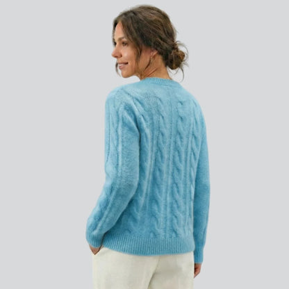Fine Rib Crew Sweater