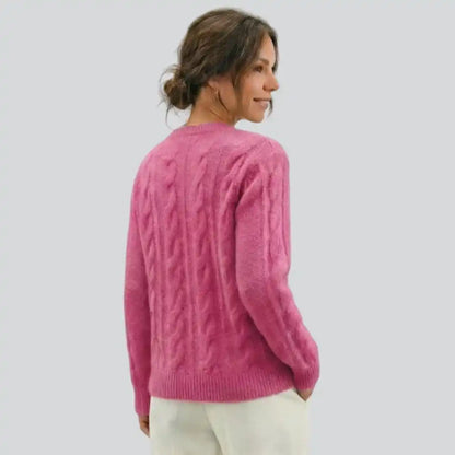 Fine Rib Crew Sweater