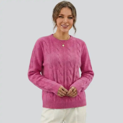 Fine Rib Crew Sweater