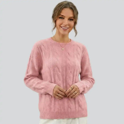 Fine Rib Crew Sweater