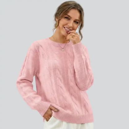 Fine Rib Crew Sweater