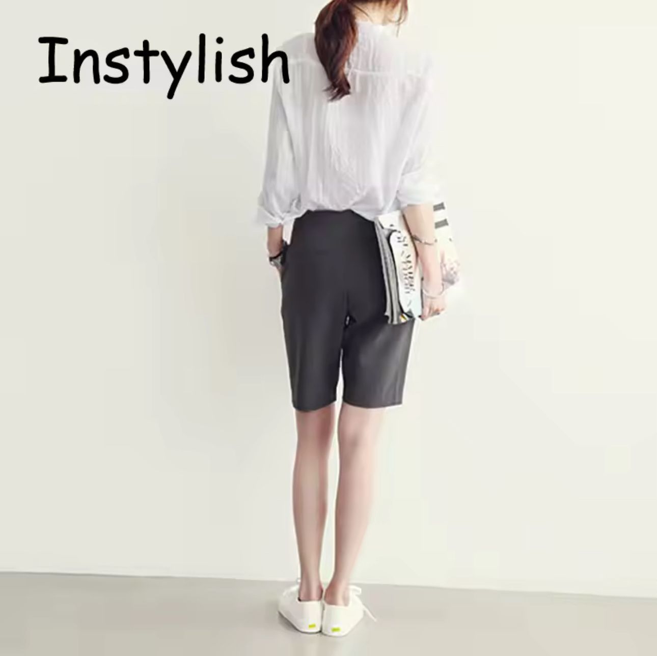 LORVENE Classic Button-Up Shirt