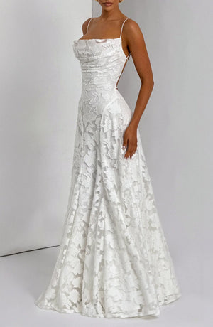 Sexy Flowy Bridal Dress