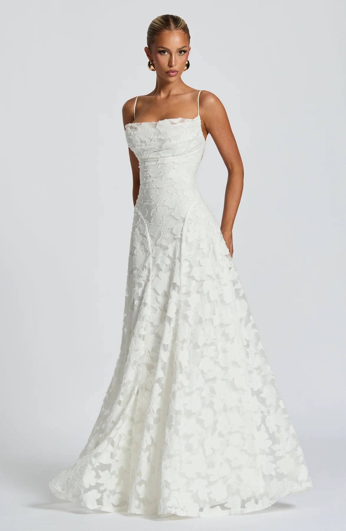 Sexy Flowy Bridal Dress