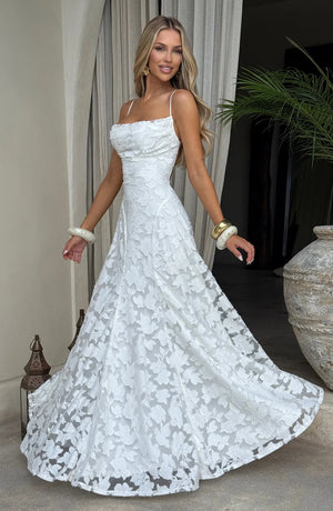 Sexy Flowy Bridal Dress