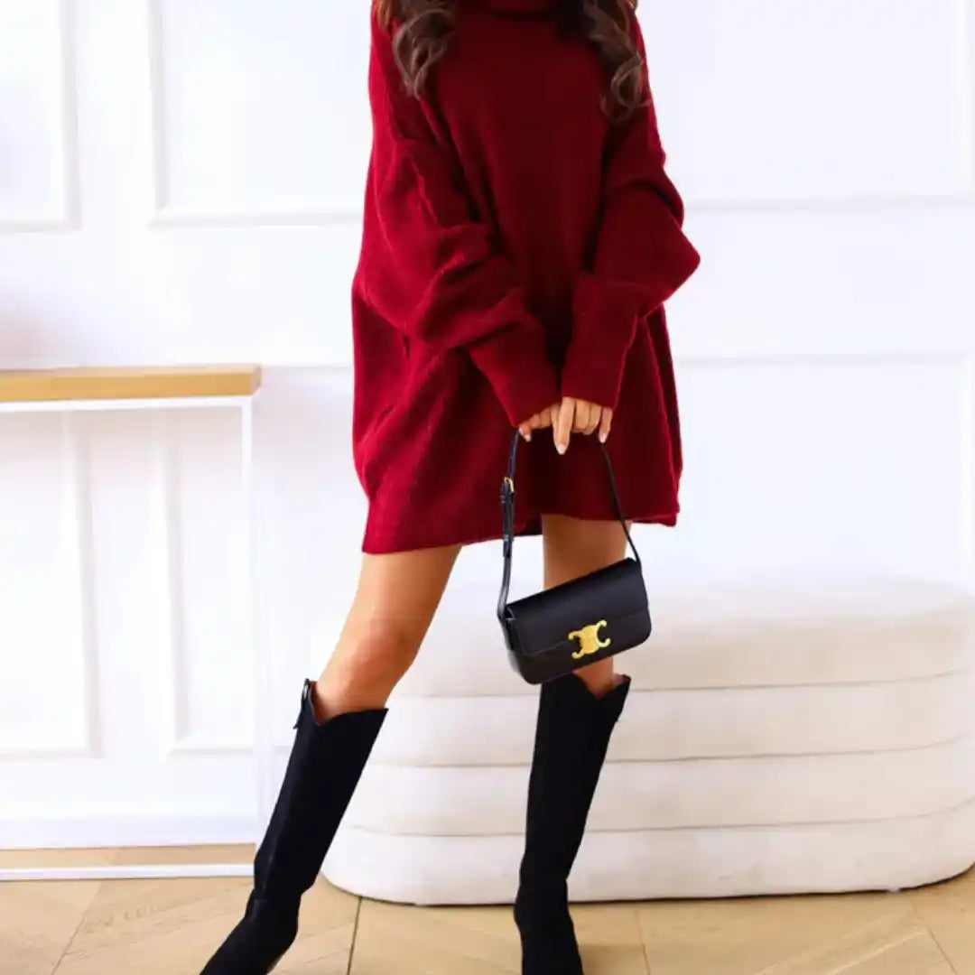 Classic High Neck Sweater