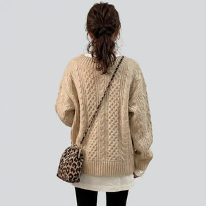 Weicher Rippstrickpullover