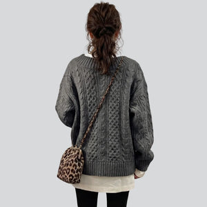 Weicher Rippstrickpullover