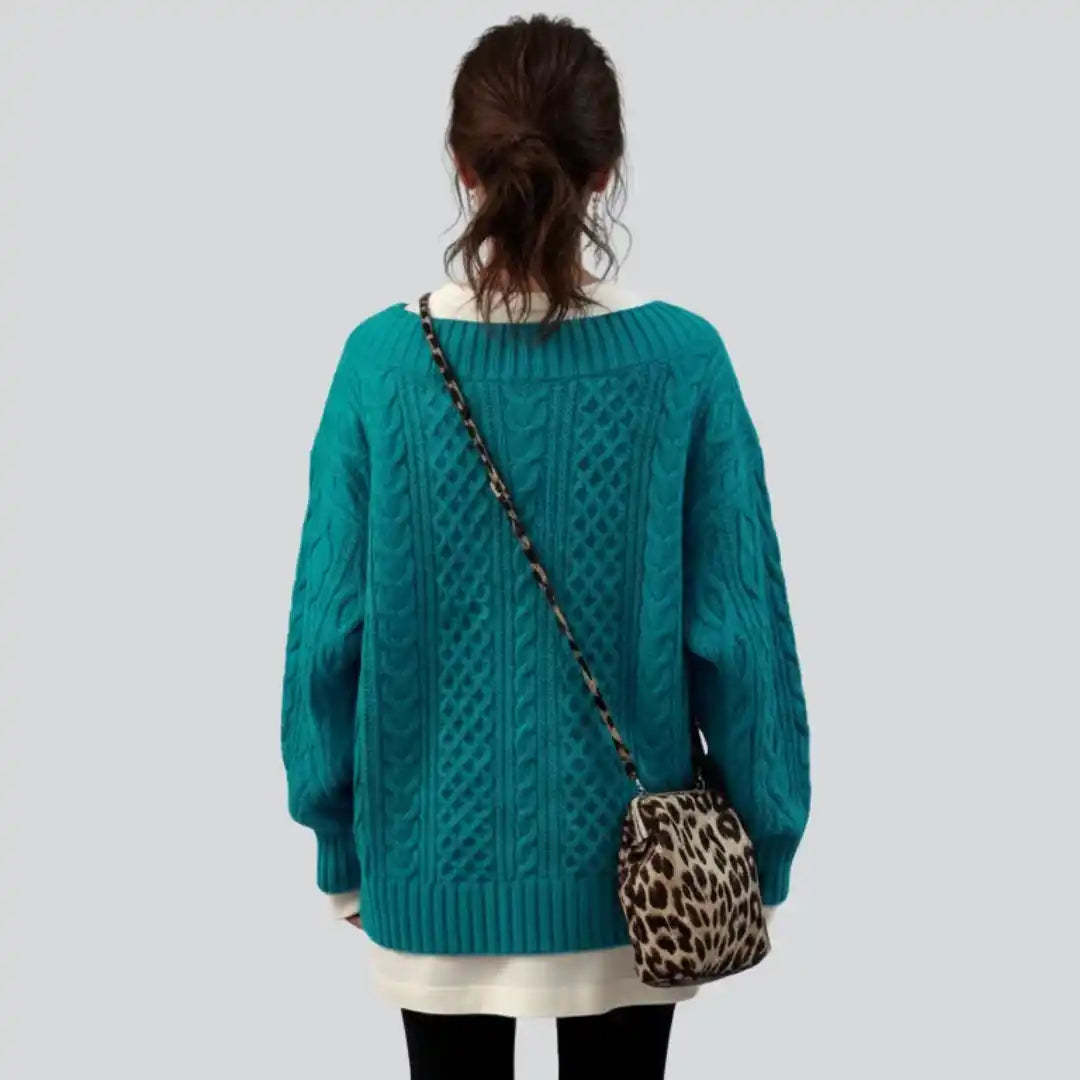 Weicher Rippstrickpullover