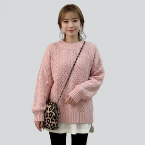 Weicher Rippstrickpullover