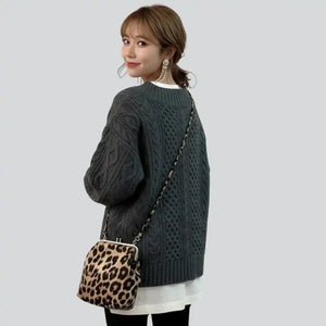 Weicher Rippstrickpullover