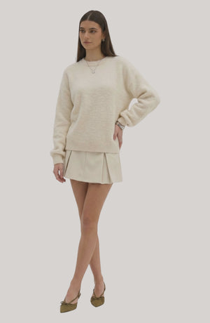 Textured Knit Pullover