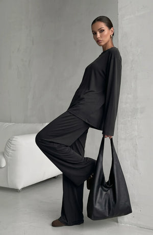 Knit Pajama Lounge Set