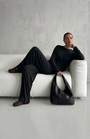 Knit Pajama Lounge Set