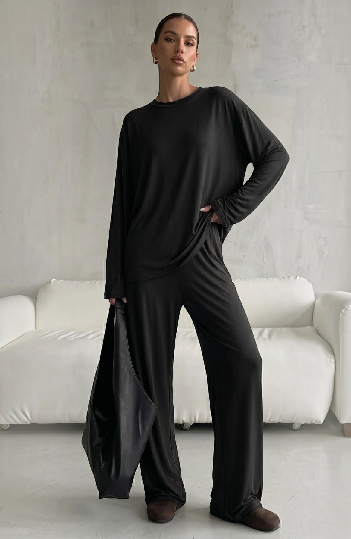 Knit Pajama Lounge Set
