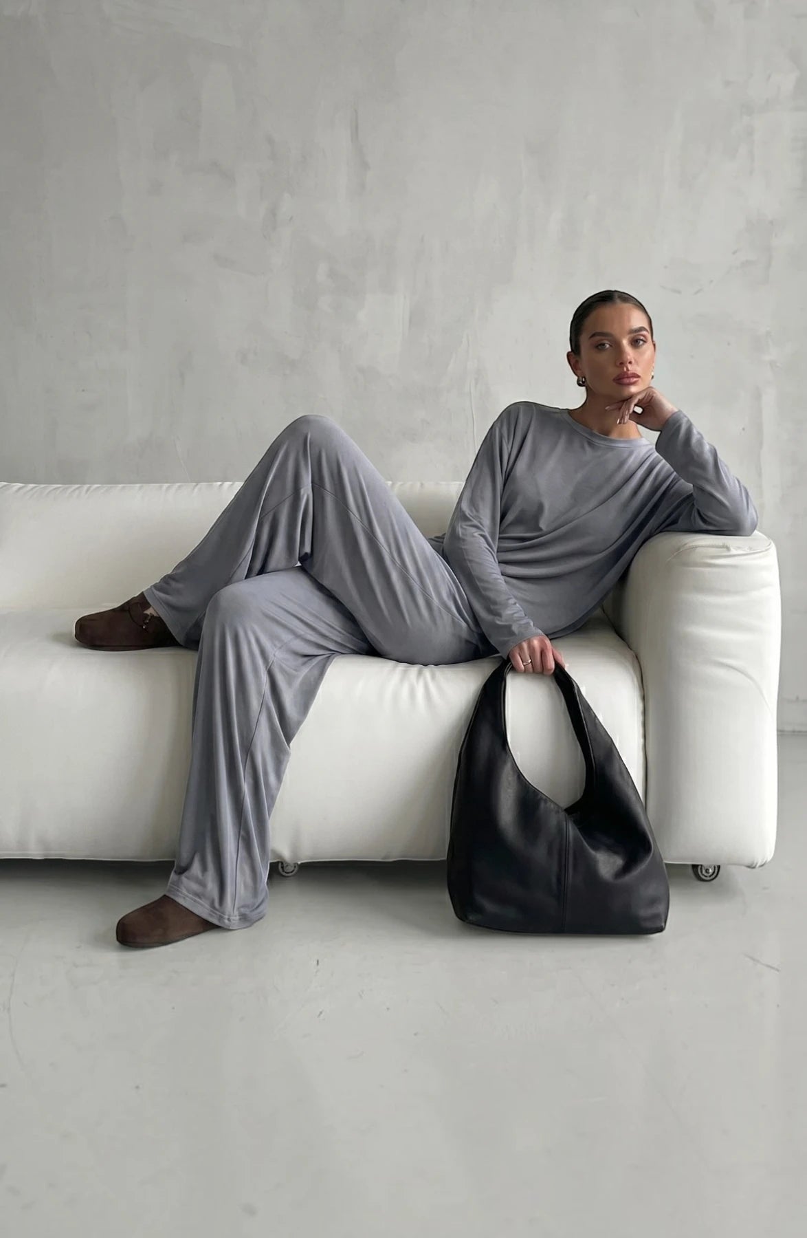 Knit Pajama Lounge Set