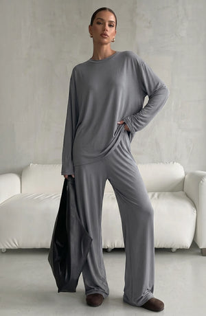 Knit Pajama Lounge Set