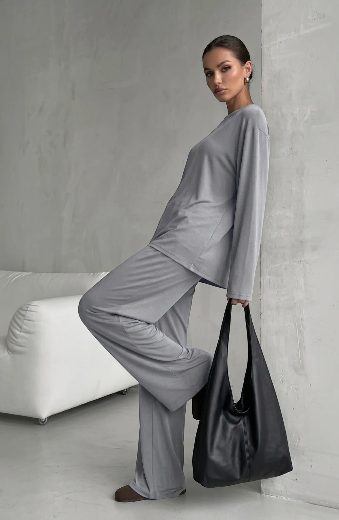 Knit Pajama Lounge Set