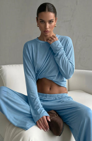 Knit Pajama Lounge Set