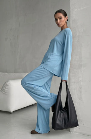 Knit Pajama Lounge Set