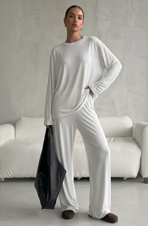 Knit Pajama Lounge Set