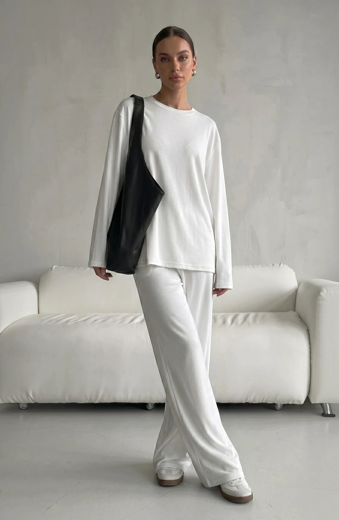 Knit Pajama Lounge Set